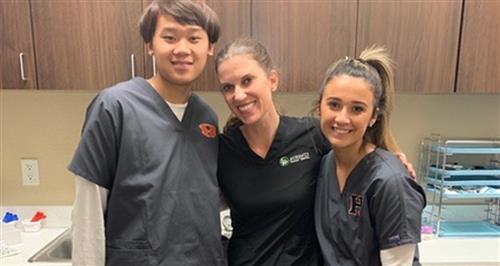 College & Career Academy Dental Students Complete First Observations 
